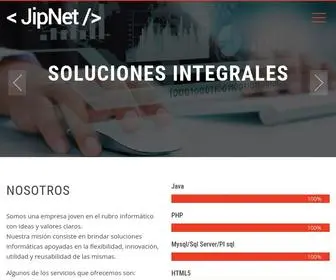 Jipnet.com.ar(Jipnet) Screenshot