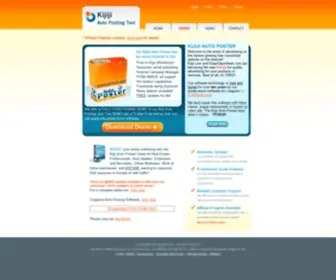 Jiposter.com(Automatic ad poster for Kijiji advertising) Screenshot