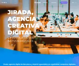 Jirada.com(Agencia digital de Barcelona y Madrid) Screenshot