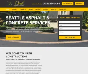 Jirehconstructioninc.com(Jireh Construction) Screenshot