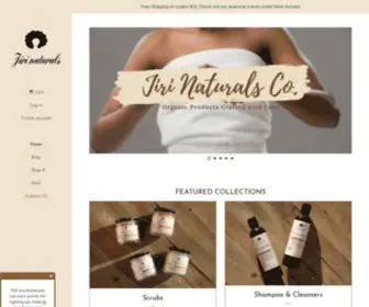 Jirinaturals.com(Jiri Naturals) Screenshot