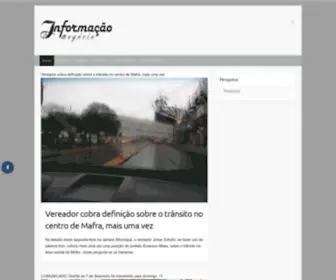 Jiriomafra.com(Informação & Negócios) Screenshot