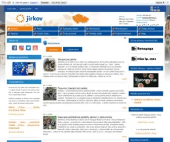 Jirkov.cz(Aktuality) Screenshot