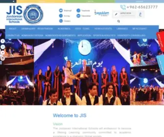 Jis.edu.jo(Home) Screenshot