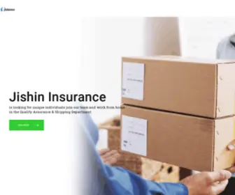 Jishinhiring.com(Jishin Insurance) Screenshot