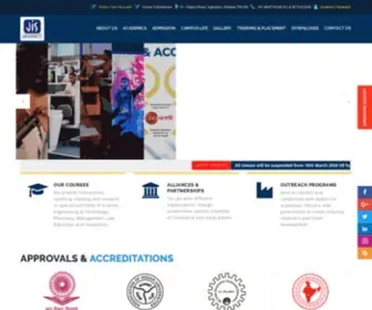 Jisuniversity.ac.in(Jis university) Screenshot
