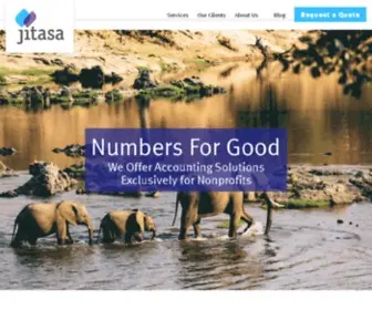 Jitasagroup.com(Nonprofit Accounting & Bookkeeping Services) Screenshot