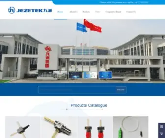 Jiuzhou-Opticaldevic.com(BOSA TOSA ROSA Laser Diode Photodiode Photodector manufacturer) Screenshot