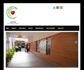 Jivaamricentre.com(JIVAAMRI DIAGNOSTICS) Screenshot