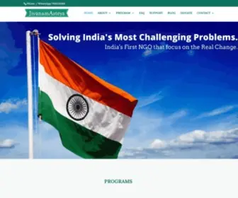 Jivanamasteya.org(Government Registered NGO in Surat) Screenshot