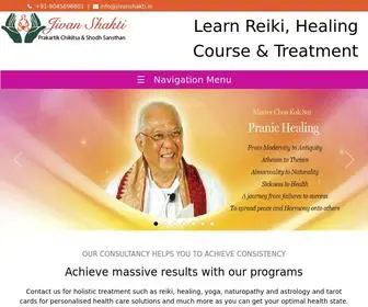 Jivanshakti.org(Jivan Shakti offer services Acupressure Reiki and Healing in India) Screenshot