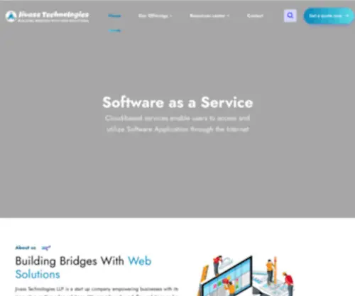 Jivass.com(Jivass Technologies) Screenshot