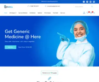 Jiviya.com(Jiviya Cheap Medicine Shop) Screenshot