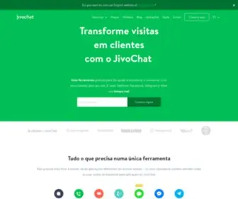 Jivochat.pt(Chat Online Para Sites) Screenshot