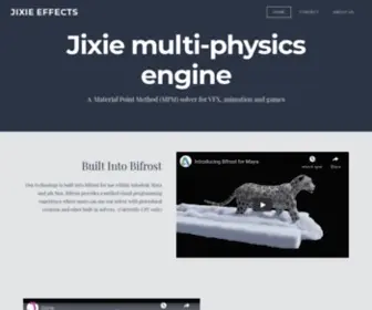 Jixiefx.com(JIXIE EFFECTS) Screenshot