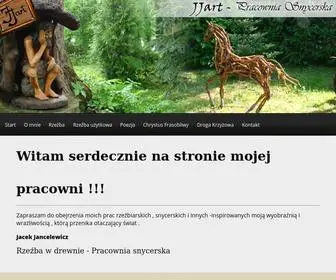 JJ-ART.pl(Pracownia snycerska) Screenshot