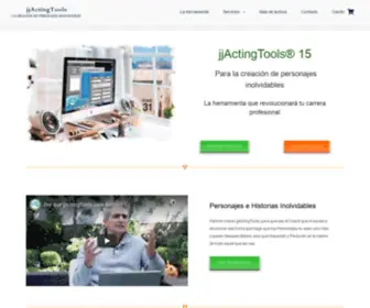 JJactingtools.com(Software para Actores) Screenshot