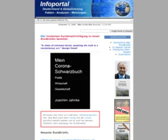 JJahnke.net(Informationsportal Globalisierung) Screenshot