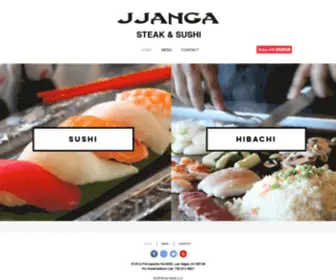 JJangalv.com(Jjanga Steak & Sushi) Screenshot