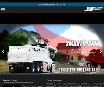 JJbodies.com(J&J Truck Bodies & Trailers) Screenshot