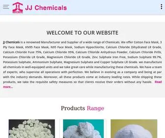 JJchemicals.in(JJ Chemicals) Screenshot