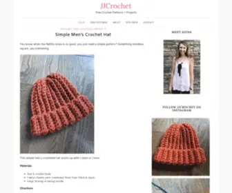 JJcrochet.com(JJCrochet's Blog) Screenshot