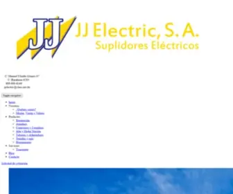 JJelectricsa.com(JJ Electric) Screenshot