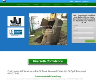 JJenv.com(Environmental Clean Up) Screenshot