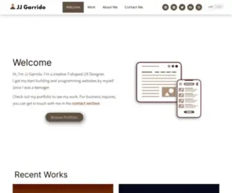 JJgarrido.com(JJ Garrido) Screenshot