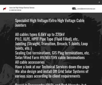 JJhvelectricalservices.com.au(Home) Screenshot