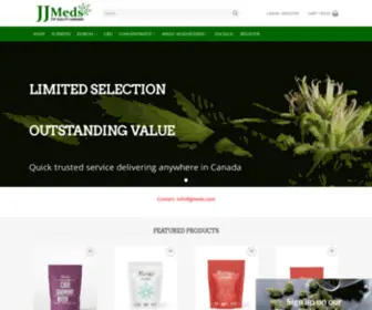 JJmeds.ca(JJ Meds) Screenshot