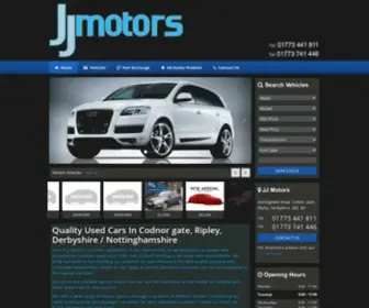 JJmotorsripley.co.uk Screenshot