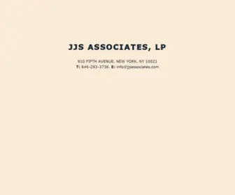 JJsassociates.com(JJS Associates) Screenshot