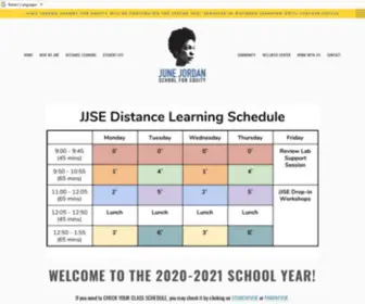 JJse.org(June Jordan School for Equity) Screenshot