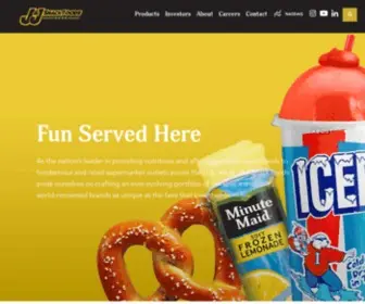 JJsnack.com(Snack Food & Beverages) Screenshot