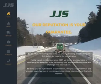 JJStransportation.com(JJS Transportation & Distribution Co) Screenshot