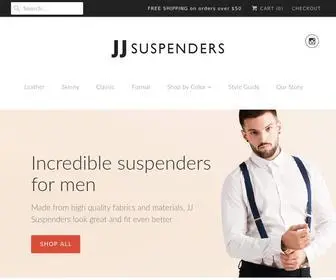 JJsuspenders.com(Suspenders for Men) Screenshot