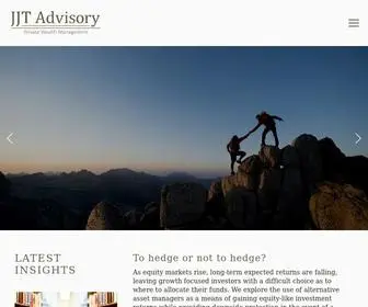 JJtadvisory.com(JJT Advisory) Screenshot