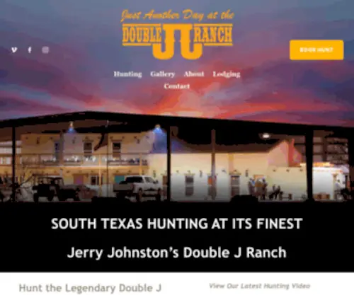 JJtexasranch.com(Double J Ranch) Screenshot