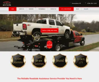 JJtowingservicesnc.com("JJ" Towing Services) Screenshot