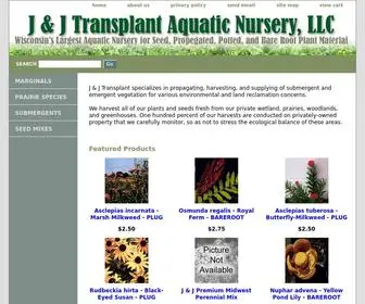 JJtransplant.com(J & J Transplant Aquatic Nursery) Screenshot