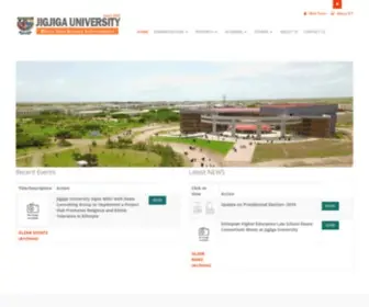 JJU.edu.et(JJU Official Website) Screenshot
