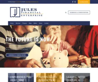 JJulesenterprise.com(Helping Build Your Financial Future) Screenshot