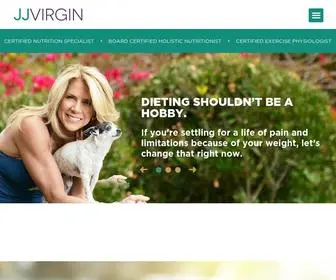 JJvirgin.com(Best Nutrition Advice) Screenshot