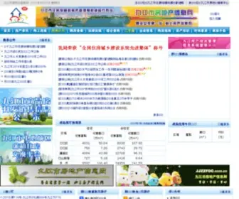 JJZZFDC.com.cn(九江市房地产信息网) Screenshot