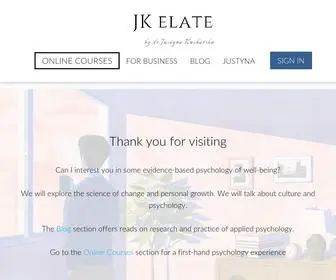 JK-Elate.com(Learning and Development Solutions for Organisations) Screenshot