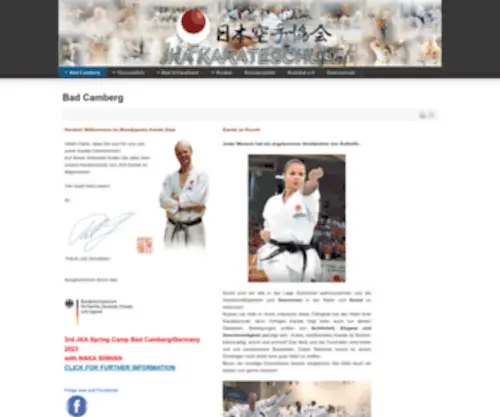 Jka-Karateschule.de(Startseite) Screenshot
