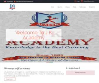 Jkacademyjamnagar.com(JK Academy) Screenshot