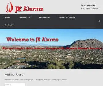 Jkalarms.com(JKAlarms) Screenshot