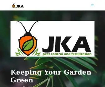 Jkapest.com(JKA Pest Control) Screenshot